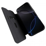 Puro iPhone 16 Pro -suojakuori Book Mag 2 Musta