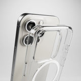 Puro iPhone 16 Pro Kuori Impact Clear D3O MagSafe Läpinäkyvä