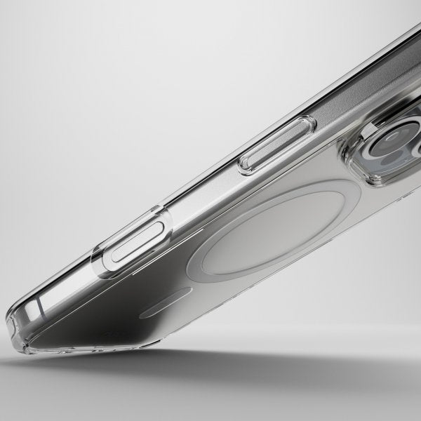 Puro iPhone 16 Pro Kuori Impact Clear D3O MagSafe Läpinäkyvä