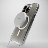 Puro iPhone 16 Pro Kuori Impact Clear D3O MagSafe Läpinäkyvä