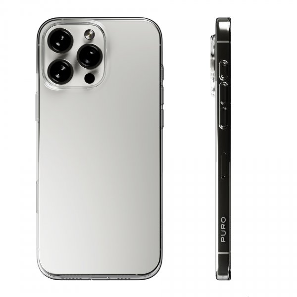 Puro iPhone 16 Pro Max Kuoret Nude Transparent
