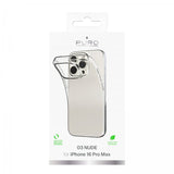 Puro iPhone 16 Pro Max Kuoret Nude Transparent