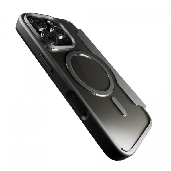 Puro iPhone 16 Pro Max -suojakotelo Book Mag 2, musta