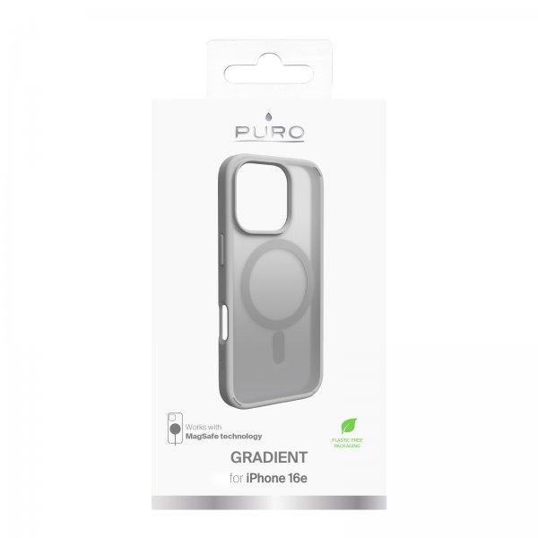 Puro iPhone 16 Pro Max Kuori Gradient Silver