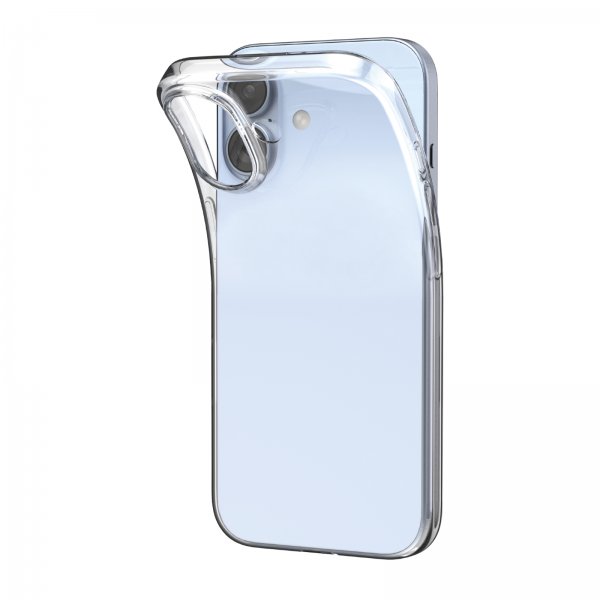 Puro iPhone 17 -kuori, läpinäkyvä (Nude Transparent)