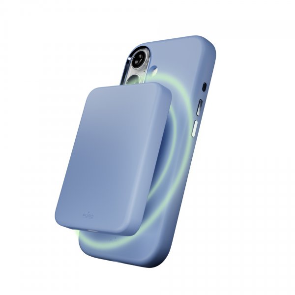 Puro iPhone 17 -kuori ICON Mag Pro Ice Blue