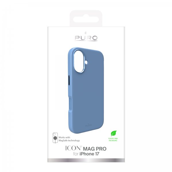 Puro iPhone 17 -kuori ICON Mag Pro Ice Blue