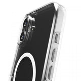 Puro iPhone 17 -kuori Impact Clear D3O MagSafe Läpinäkyvä