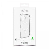Puro iPhone 17 -kuori Lite Mag läpinäkyvä