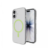 Puro iPhone 17 Lite Mag läpinäkyvä kuori, vihreä