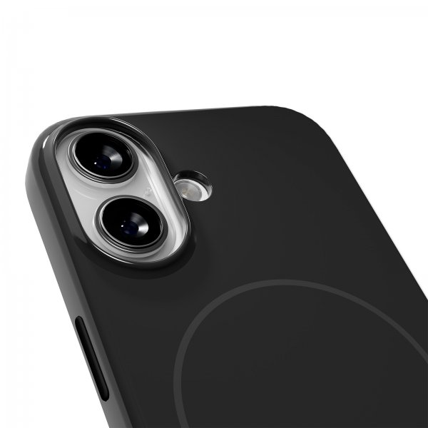 Puro iPhone 17 -kuori Pulse MagSafe Musta