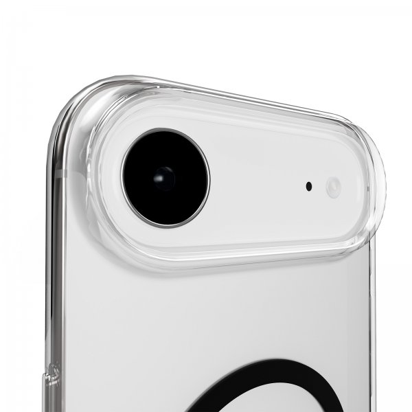 Puro iPhone Air -kuori Lite Mag läpinäkyvä musta