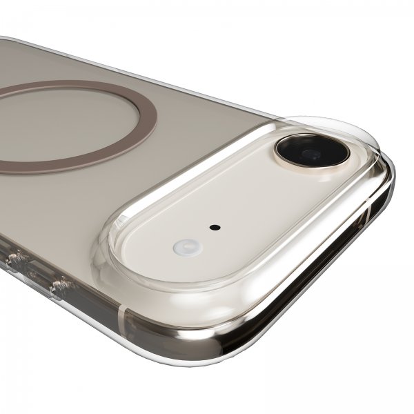 Puro iPhone Air Skal Lite Mag Transparent Ruskea