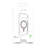 Puro iPhone Air Skal Lite Mag Transparent Ruskea