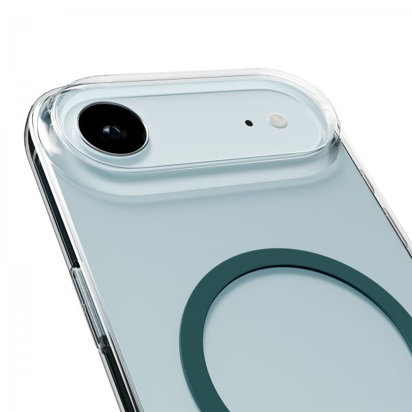 Puro iPhone Air -kuori Lite Mag läpinäkyvä vihreä