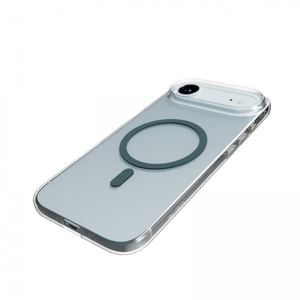 Puro iPhone Air -kuori Lite Mag läpinäkyvä vihreä