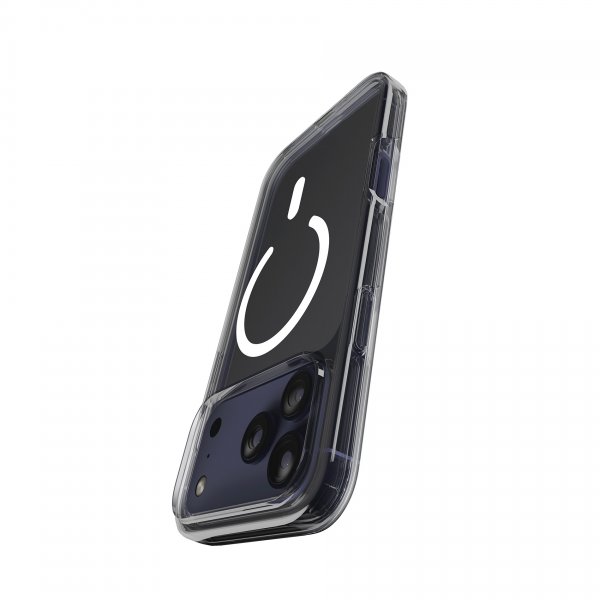 Puro iPhone 17 Pro Impact Clear D3O MagSafe -suojakuori läpinäkyvä