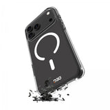Puro iPhone 17 Pro Impact Clear D3O MagSafe -suojakuori läpinäkyvä