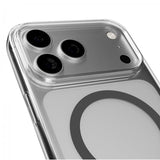 Puro iPhone 17 Pro Lite Mag Läpinäkyvä Harmaa -suojakuori
