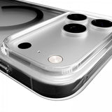 Puro iPhone 17 Pro Lite Mag Läpinäkyvä Harmaa -suojakuori