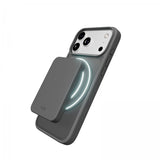 Puro iPhone 17 Pro Max -kuori, liukuvärjätty harmaa