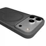 Puro iPhone 17 Pro Max -kuori, liukuvärjätty harmaa