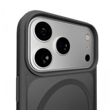 Puro iPhone 17 Pro Max -kuori, liukuvärjätty harmaa