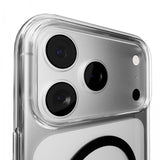 Puro iPhone 17 Pro Max Kuori Lite Mag Läpinäkyvä Musta