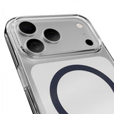 Puro iPhone 17 Pro Max Kuori Lite Mag Läpinäkyvä Sininen