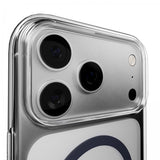Puro iPhone 17 Pro Max Kuori Lite Mag Läpinäkyvä Sininen