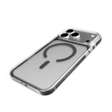 Puro iPhone 17 Pro Max Kuori Lite Mag Läpinäkyvä Harmaa