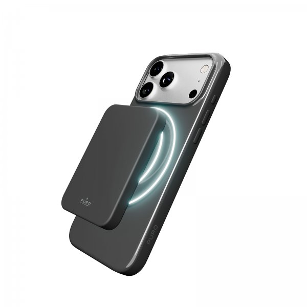Puro iPhone 17 Pro Max Kuori Pulse MagSafe Musta