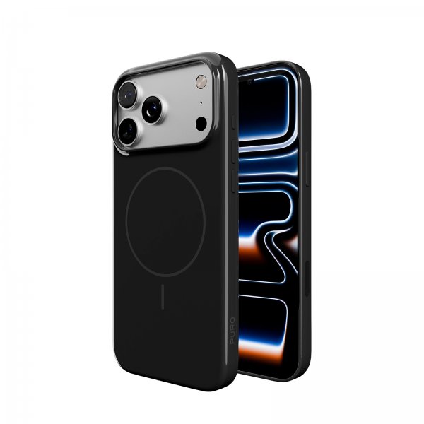 Puro iPhone 17 Pro Max Kuori Pulse MagSafe Musta