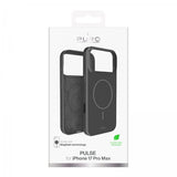 Puro iPhone 17 Pro Max Kuori Pulse MagSafe Tummanharmaa