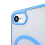 Puro iPhone 16. ja 17. sukupolven suojakuori, liukuvärjätty sininen