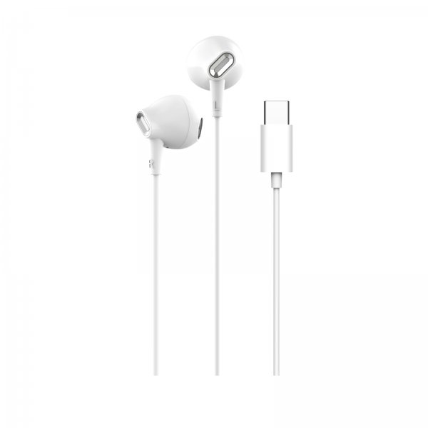 Puro Langalliset kuulokkeet Fine Pro USB-C Valkoinen