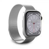 Puro Apple Watch 38/40/41/42mm Milanese-ranneke, hopea