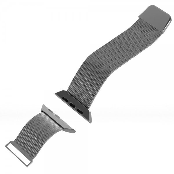 Puro Apple Watch 38/40/41/42mm Milanese-ranneke, hopea
