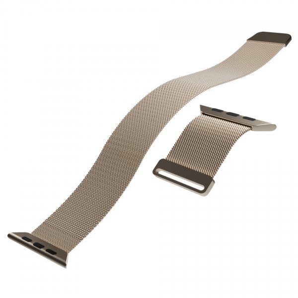Puro Apple Watch 44/45/46mm/Ultra 49mm ranneke Milanese Champagne