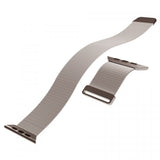 Puro Apple Watch 44/45/46mm/Ultra 49mm Milanese-ranneke titaani