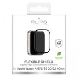 Puro Apple Watch 40mm (Series 4/5/6/SE) Näytönsuoja Flexible Shield