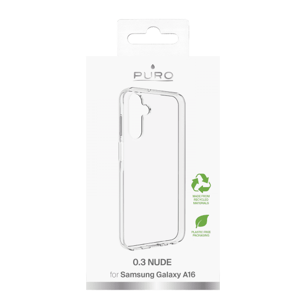Puro Samsung Galaxy A16 Kuori Nude Läpinäkyvä