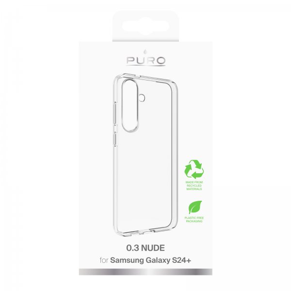 Puro Samsung Galaxy S24 Plus Kuoret Nude Transparent