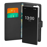 Puro Samsung Galaxy S24 Ultra Wallet Stand -suojakotelo, musta