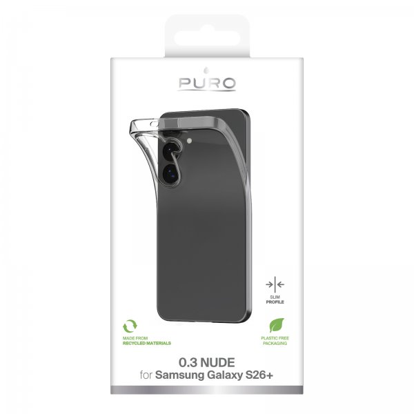 Puro Samsung Galaxy S26 Plus Nude Läpinäkyvä Kuori