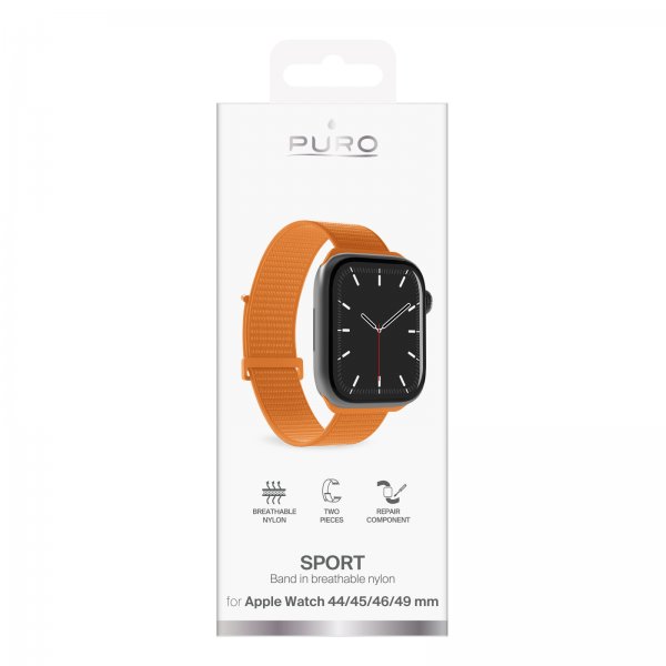 Puro Apple Watch 44/45/46/Ultra 49mm Sportranneke Desert Sun