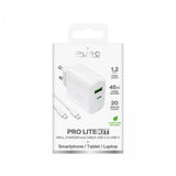Puro Laturi johdolla ProLite Kit USB-C 45W 1.2m Valkoinen