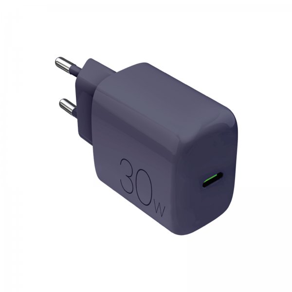 Puro Laturi Pro Lite 30W USB-C Tummansininen