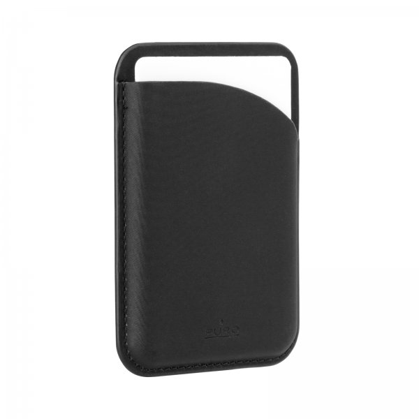 Puro MagSafe Korttikotelo Mag Wallet Musta