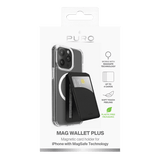 Puro MagSafe Korttikotelo Mag Wallet Plus Musta
